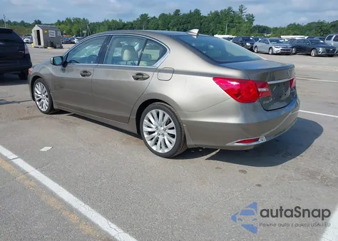 2014 Acura Rlx z USA, uszkodzony, nr VIN JH4KC1F53EC002869